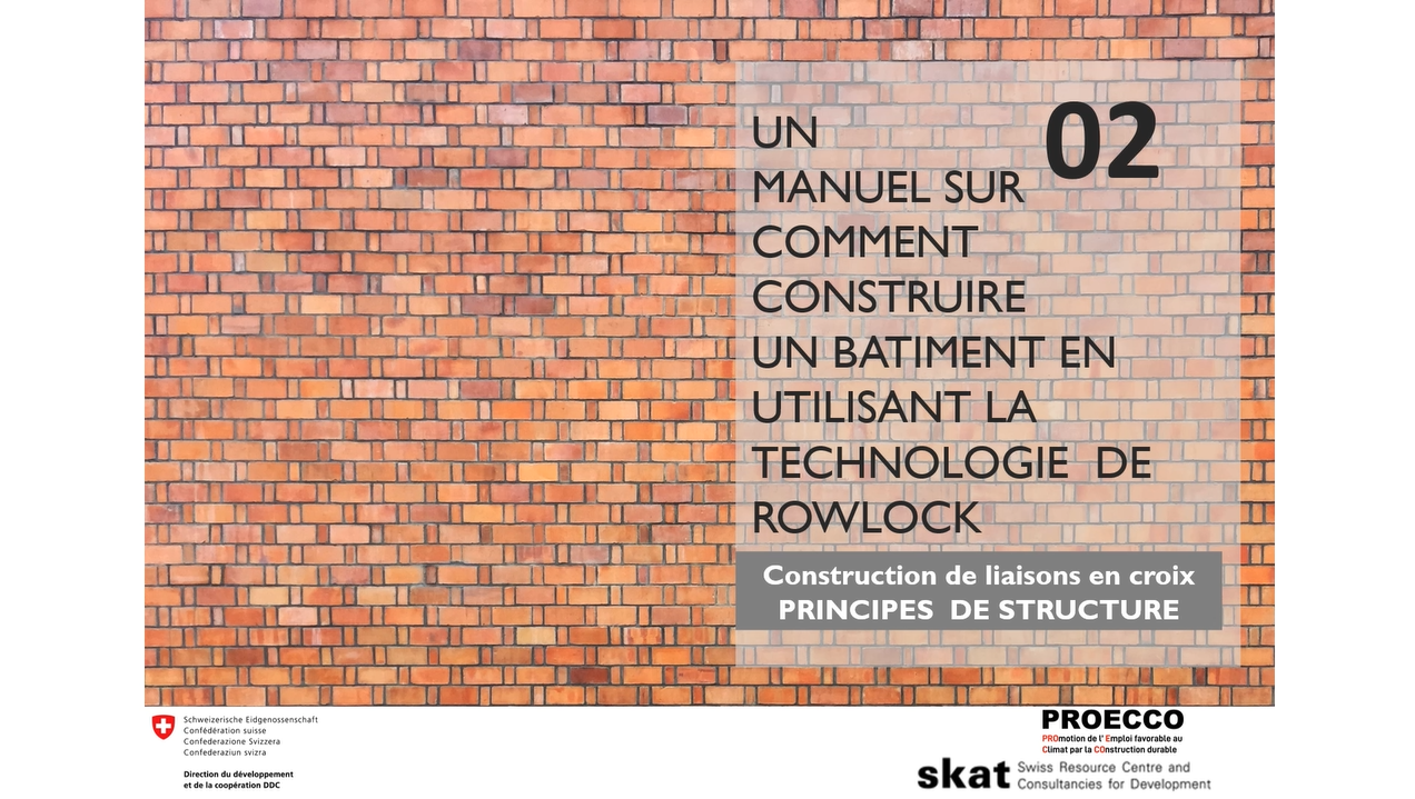 Manuel de Construire un Bâtiment en utilisant la Technologie de Row Lock Bond