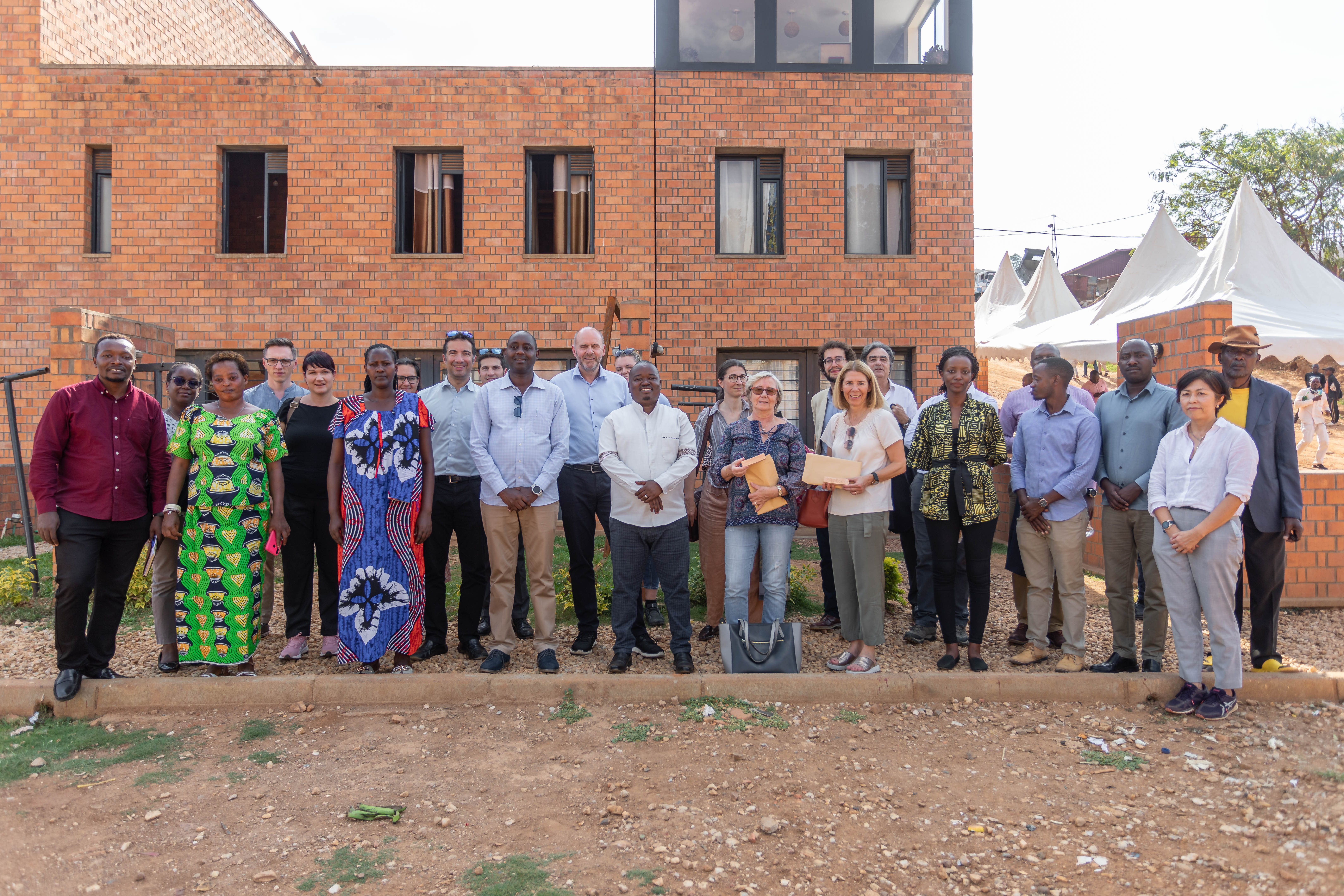 Swiss MPs Visit at Mpazi Rehousing Project